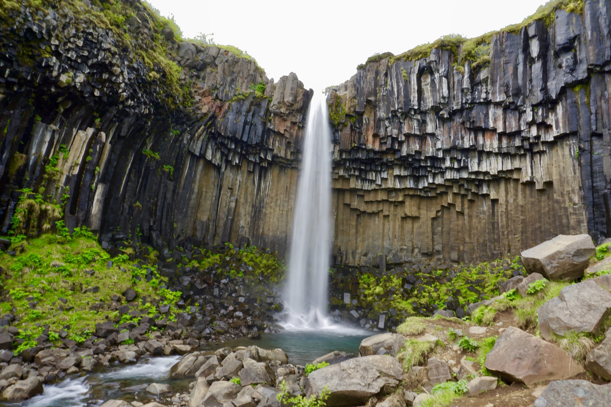 Following the ring road in Iceland