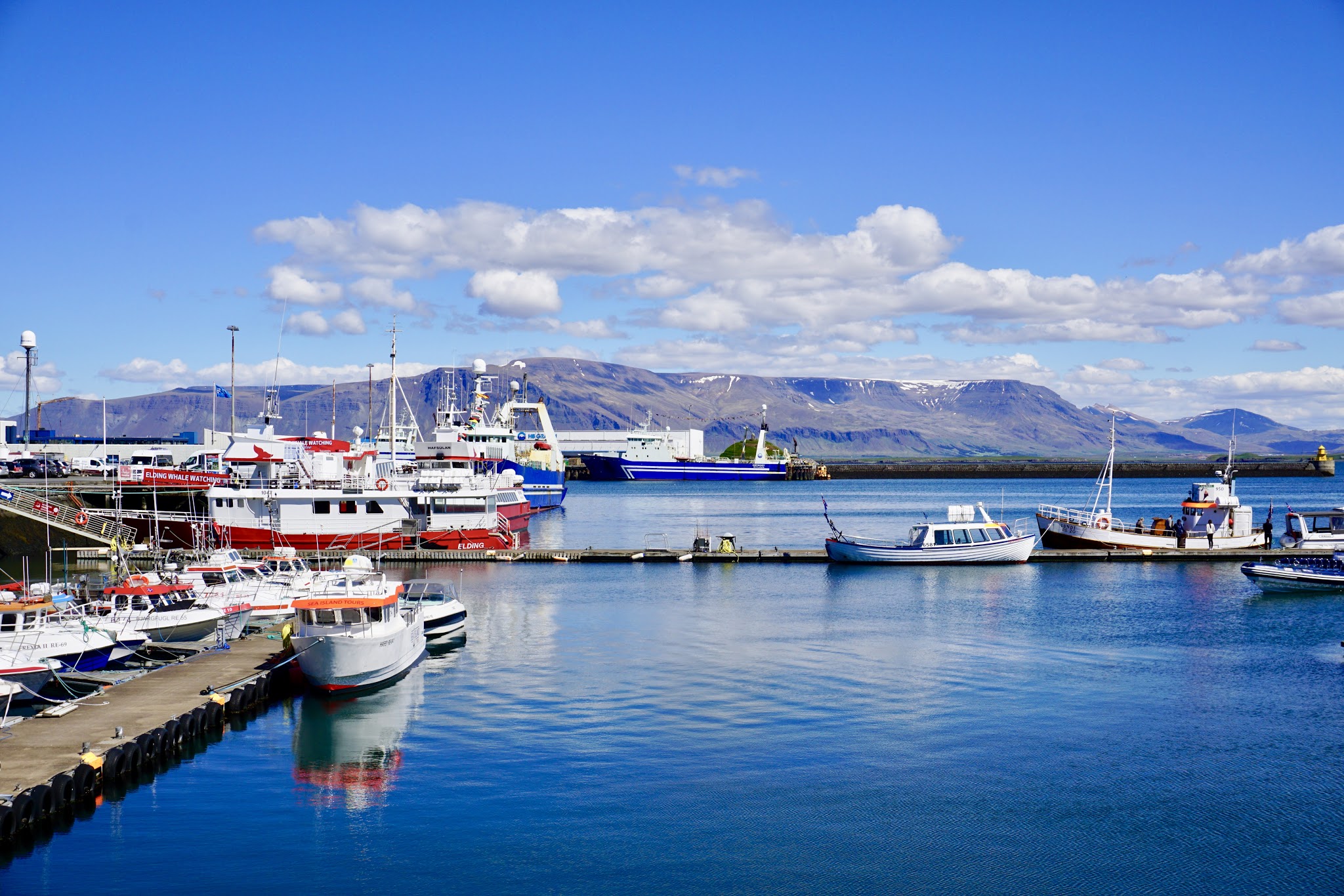 Following the ring road in Iceland