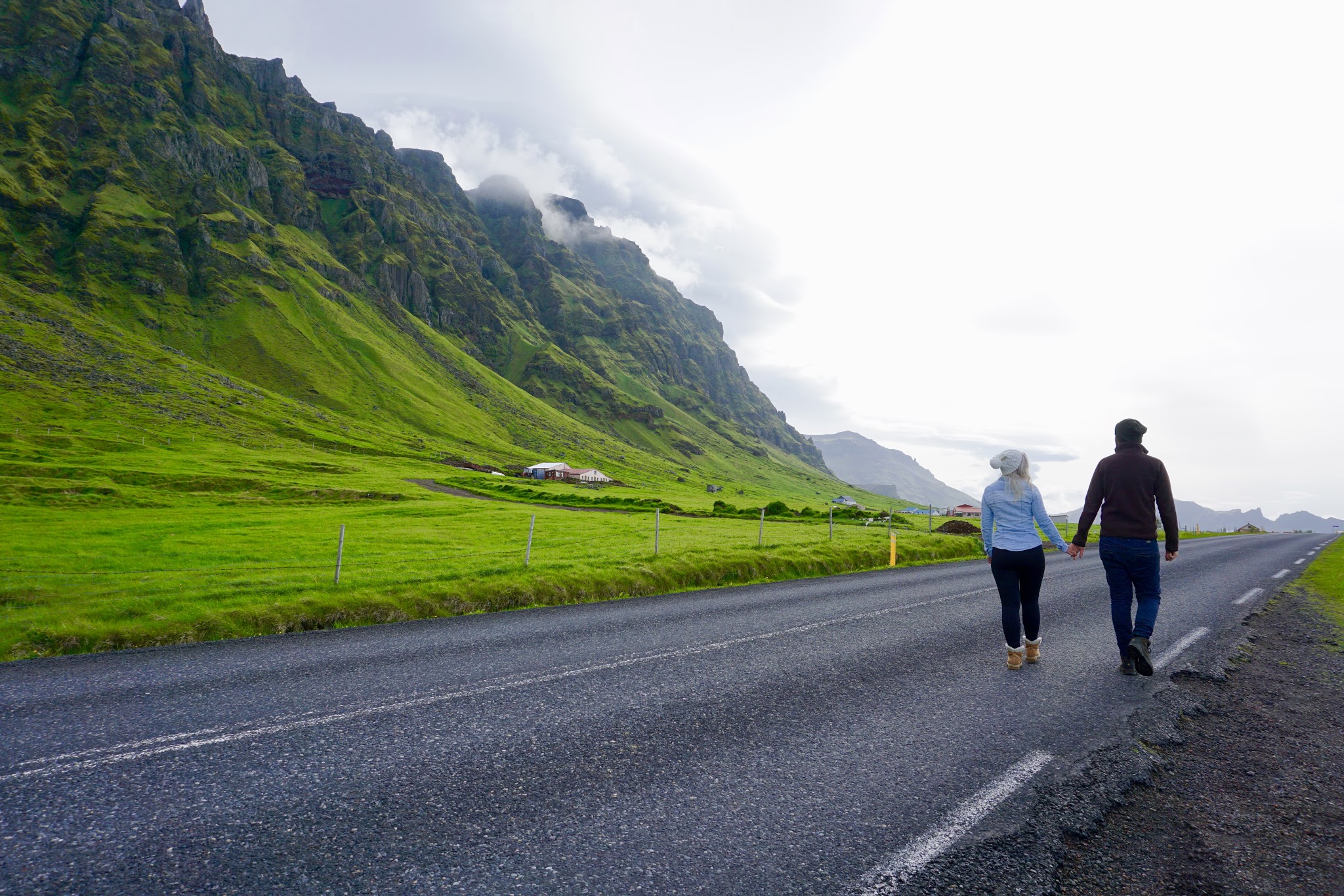 Following the ring road in Iceland