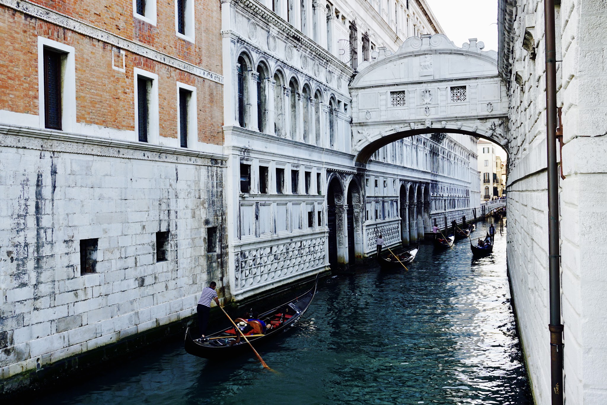 Getting lost on the canals of Venice, Italy