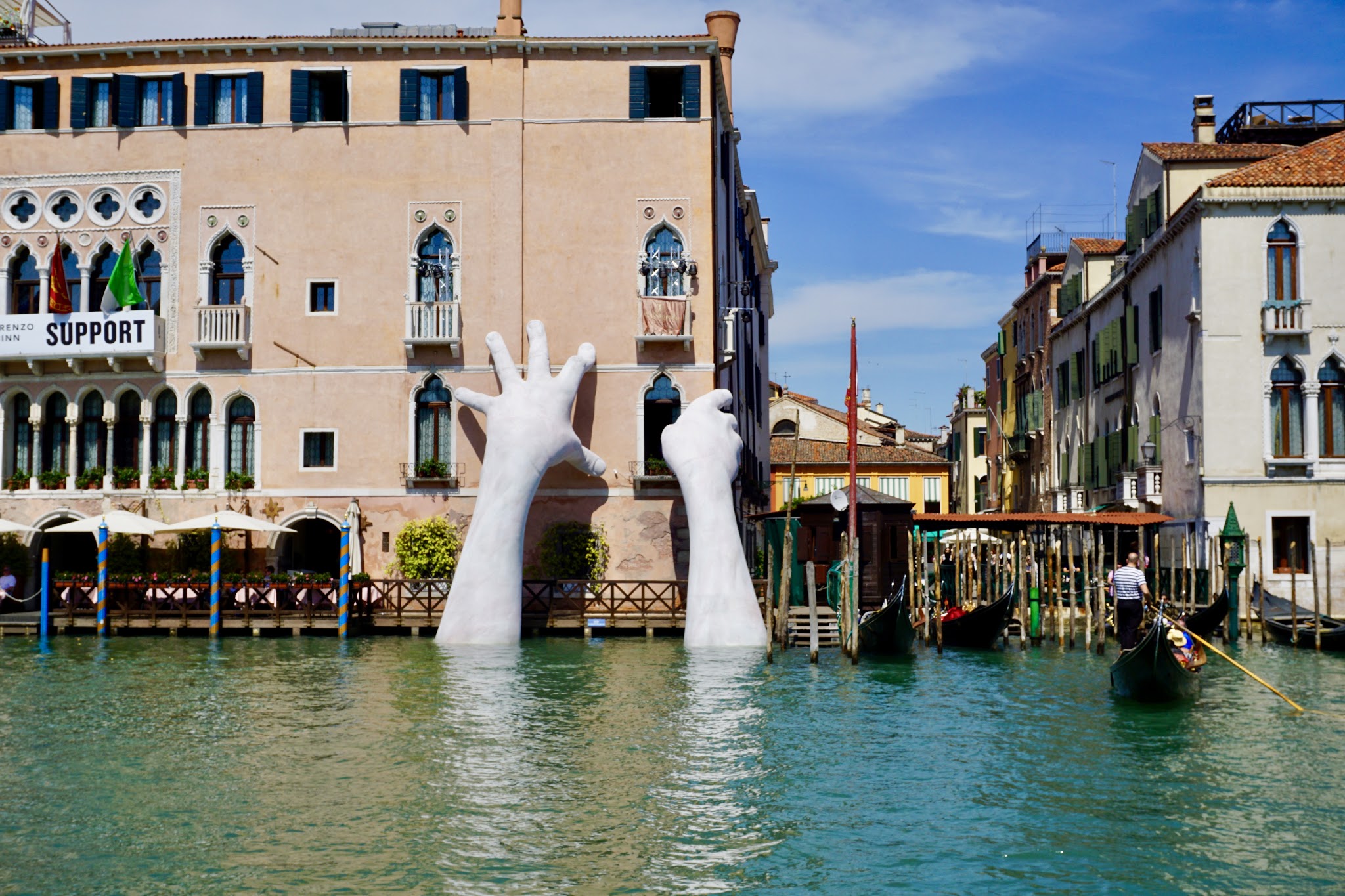 Getting lost on the canals of Venice, Italy