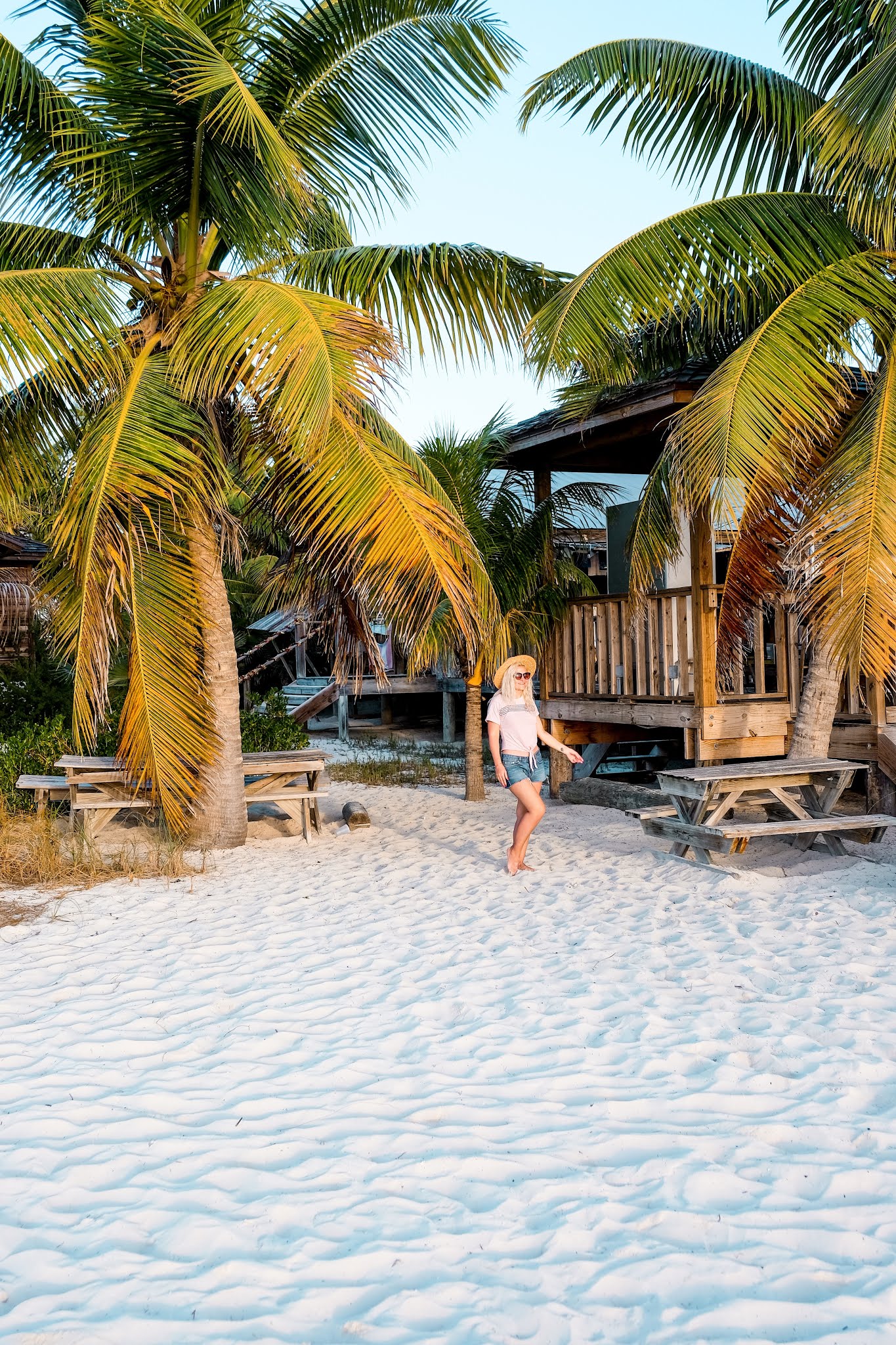 Swimming with pigs in Exuma, The Bahamas