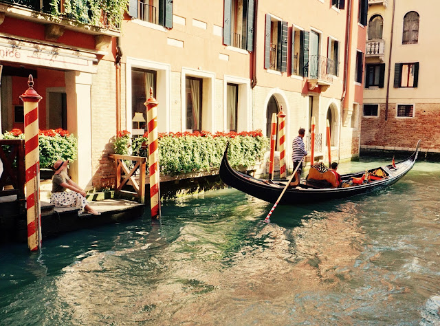Getting lost on the canals of Venice, Italy